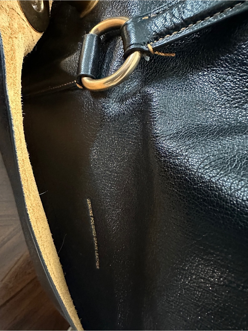 Coach Large Black 1941 Outlaw Satchel with gold tone hardware - Picture 15 of 16